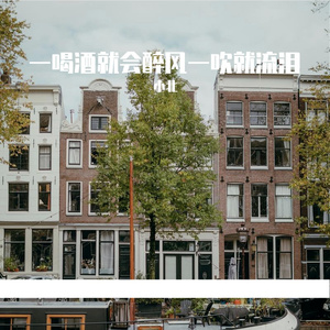 一喝酒就会醉风一吹就流泪