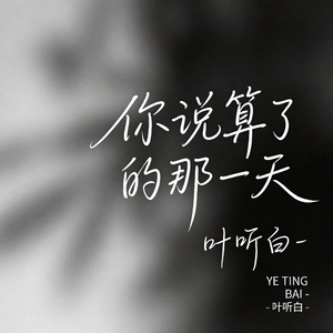 你说算了的那一天