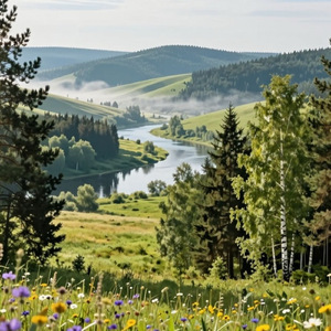 Родные просторы