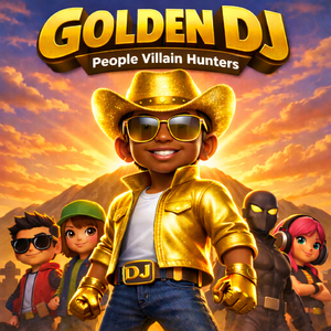 Golden DJ People Villain Hunters