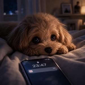 小狗的守候