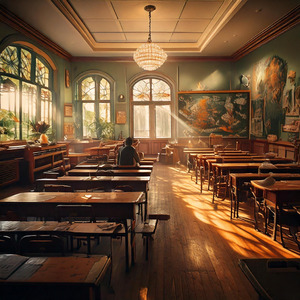 懐かしい教室のメモリー