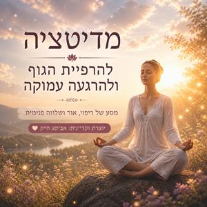מדיטציה להרפיית הגוף ולהרגעה עמוקה | מסע של ריפוי, אור ושלווה פנימית