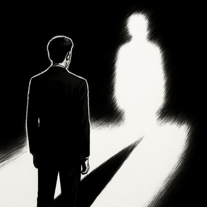 흰색 그림자