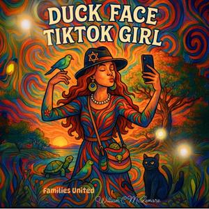 Duck Face Tik Tok Girl