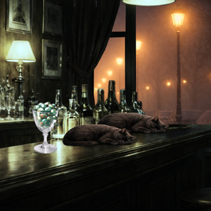 The Bartenders Heavy Decanter