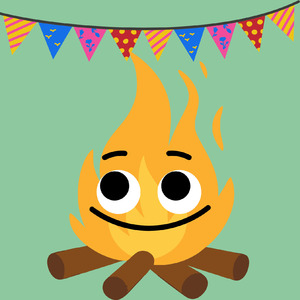 A foguwira fez "crac, cric, crac"