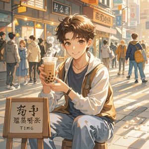 奶茶治愈时光