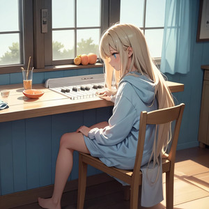 明け方ピアノとグレープフルーツB