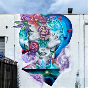 Graffiti + Flowers #17: Stereo Rem Healing