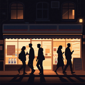 牛乳だけ買いに行って夢も買った