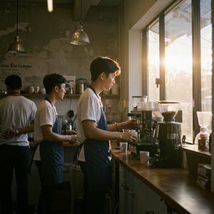 나 너 좋아하는 것 같아. 아니, 사랑하는 것 같아.