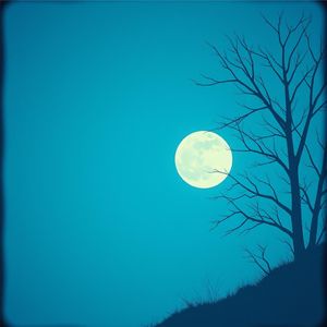 千里清光 (中秋夜晚)