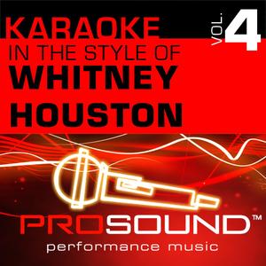 Just the Lonely Talking Again (Karaoke Instrumental Track)[In the style of Whitney Houston]