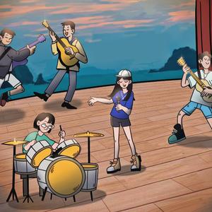 再见—伴奏（有主旋律版）