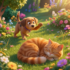 わんこの抜き足差し足