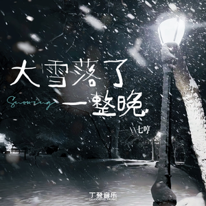 大雪落了一整晚