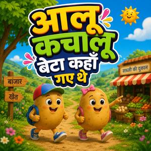 आलू कचालू बेटा कहाँ गए थे | Hindi Rhymes and Poems