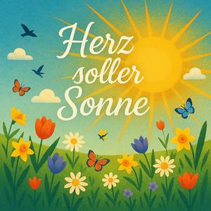 Herz voller Sonne