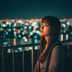 夜更けのラジオ 小さな音