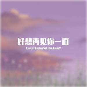 好想再见你一面-北京电影学院声音学院2016级毕业歌