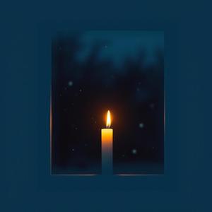 Свічка на вікні