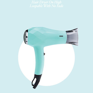 Hair Dryer On High Loopable with No Fade