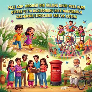 ফেলে আসা জীবনের দিনগুলো খুব মিস করি অতীতের চিঠি বক্স বন্ধুদের নিয়ে নাগরদোলা কাশবনে লুকোচুরির স্মৃতি কথা Fele Asa Jiboner Din Khub Miss Kori Otiter Cithi Box Bondhu Niye Nagordola Kashbone Lukocurir Srityr Kotha