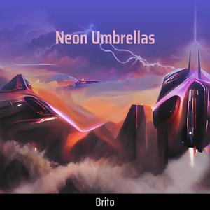Neon Umbrellas