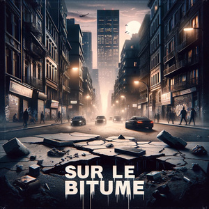 Sur le bitume