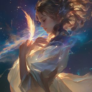 光速の羽根（Feather at Lightspeed） by jiimo