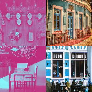 柔和的レストラン时刻