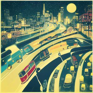 公交车 (On the way)