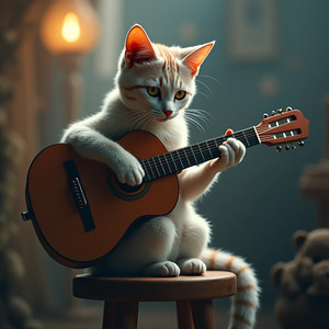 AcoustiCat - Kitty Guitar Reggae