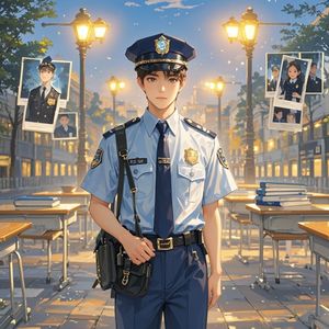 时光蓝与正义白