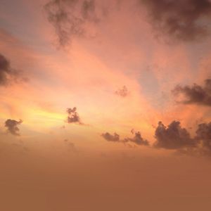 远离喧嚣的落日