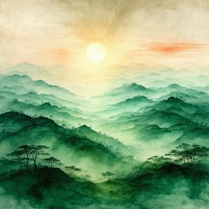 奉和圣制登降圣观与宰臣等同望应制