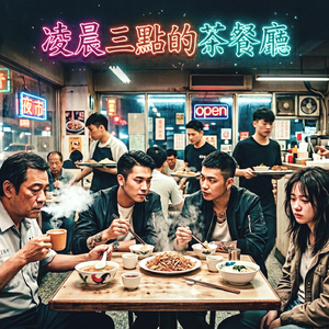 凌晨三點茶餐廳