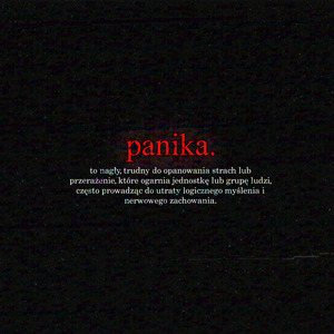 panika.