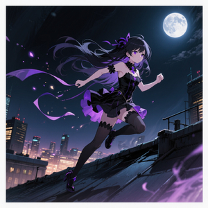 She Fights in the Silent Dark