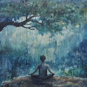 Lluvia Tranquila Con Trueno Lejano