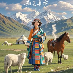 草原的月光姑娘-雪域战歌