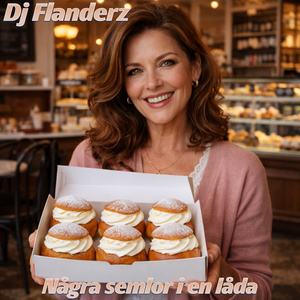 Några semlor i en låda