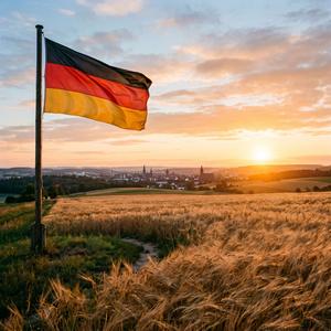 Morgenwind! (Schwarz-Rot-Gold mein Herz gewinnt) mit SUNO