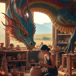 O Mestre Dragão E a Ceramista
