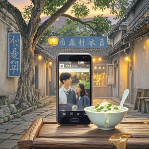 旧手机里的合照