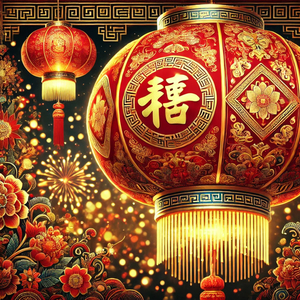 Harmony in Red and Gold