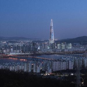 Blue Hour in Seoul