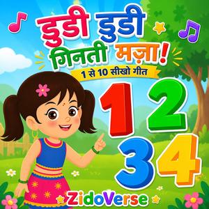 डुडी डुडी डम डम – बच्चों का गिनती गीत (1 से 10)