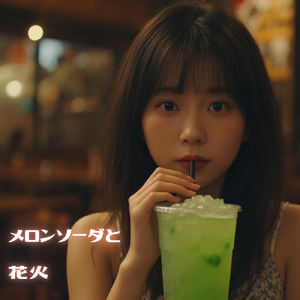 メロンソーダと花火
